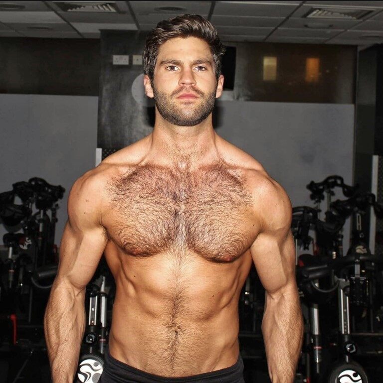shirtless hunk