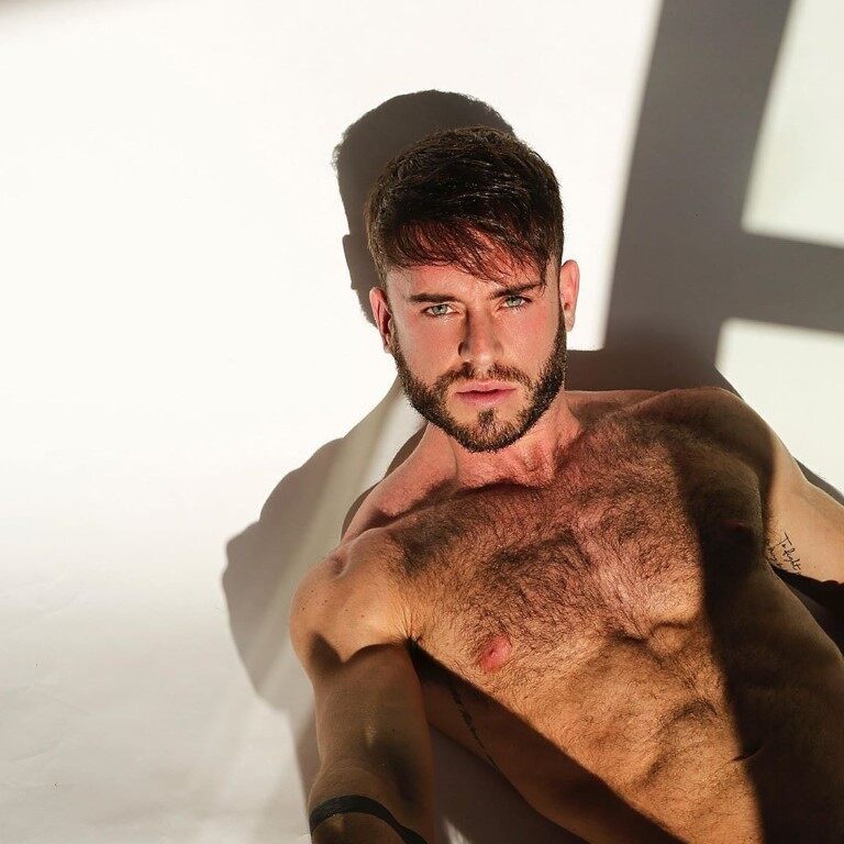 shirtless hunk