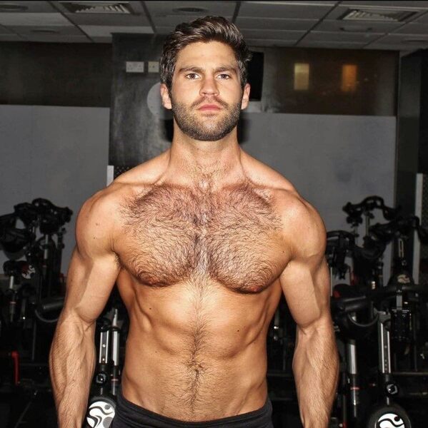 shirtless hunk