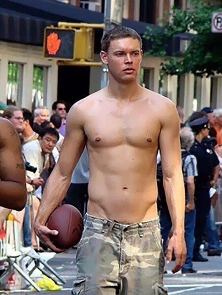 shirtless hunk