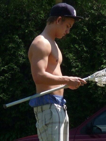 shirtless hunk