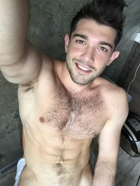 shirtless hunk