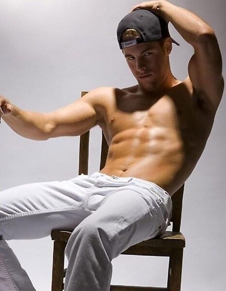 shirtless hunk