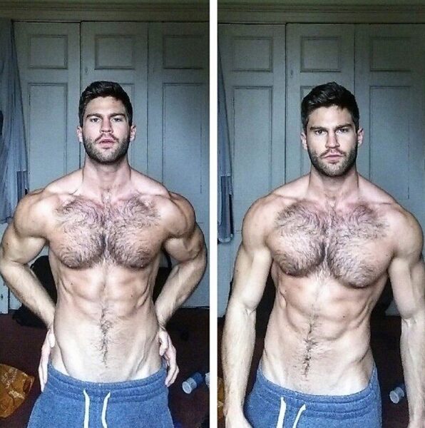 shirtless hunk