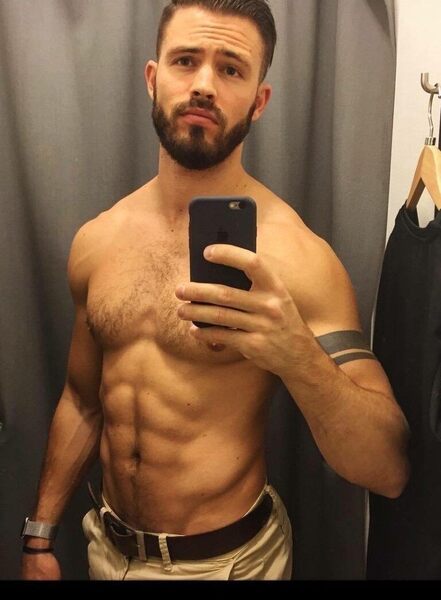 shirtless hunk