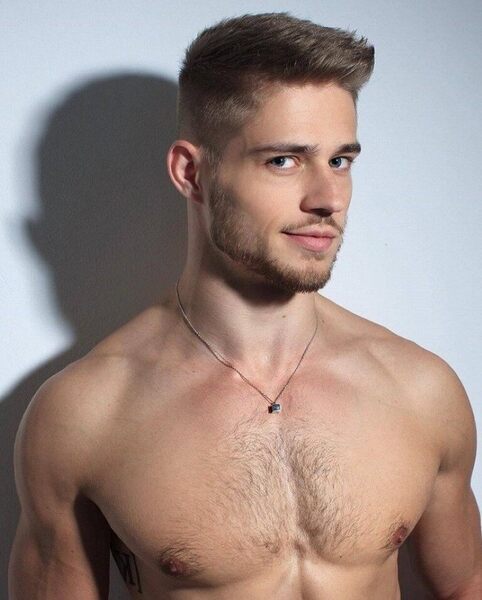 shirtless hunk
