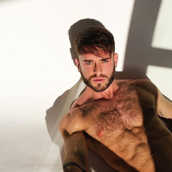 shirtless hunk