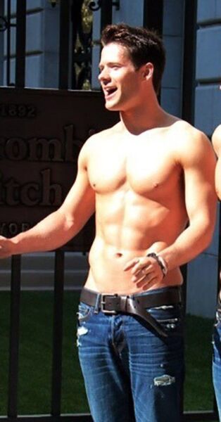 shirtless hunk