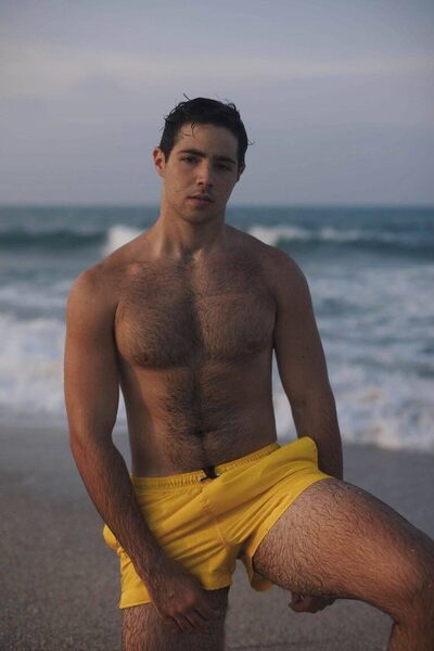 shirtless hunk