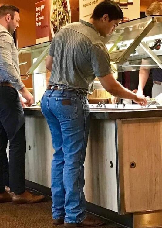 Jeans Butt Toss His Salad.jpg