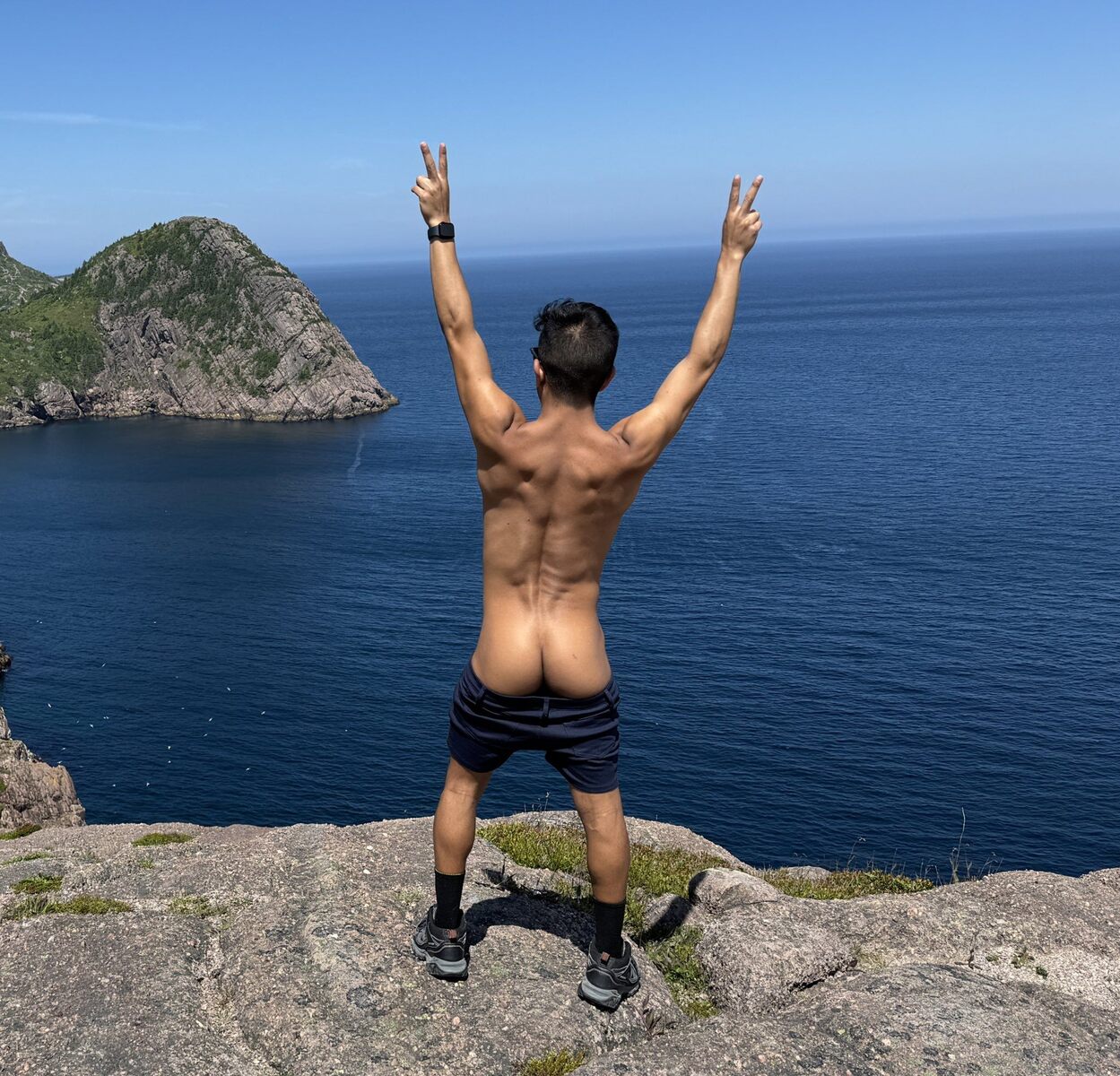 On the rocks...