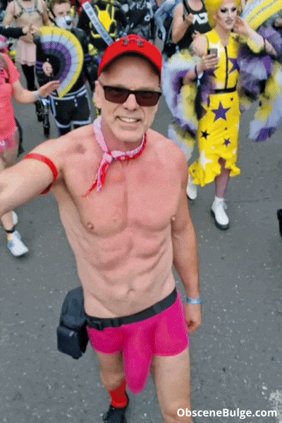 Obscene Bulge at London Pride