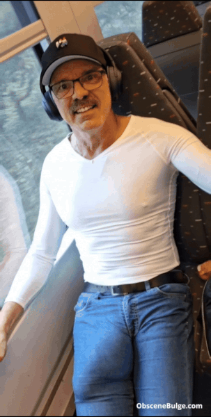 Obscene Bulge on a Passengers Train