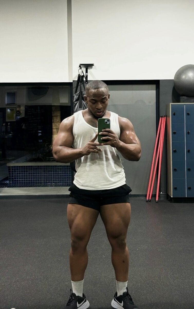 Even with his Shirt ON...